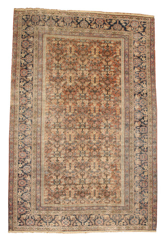 Antique Persian Herati Rug