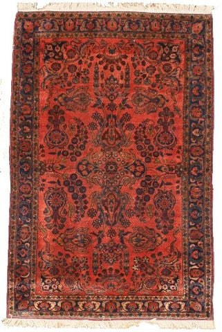 Antique Sarouk Rug