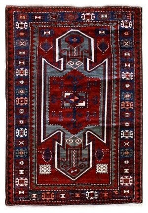 Semi-antique Sevan Kazak Rug