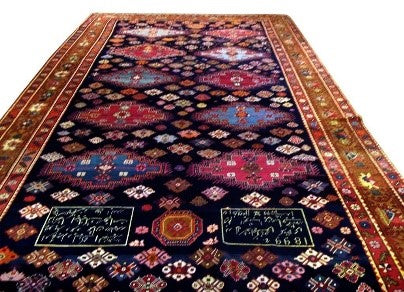 Antique over size Karabagh rug