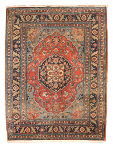Antique Persian Heriz Rug