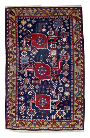 Antique Caucasian Karagashli Rug