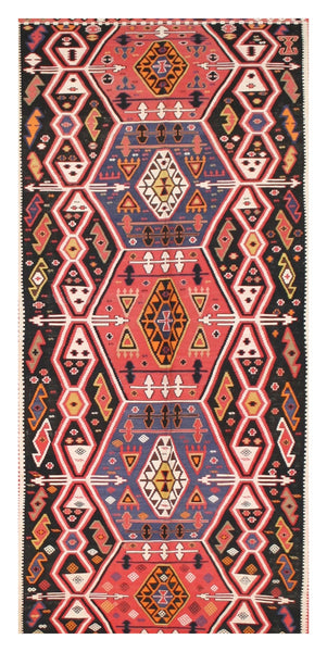 Semi-Antique Shirvan Kilim