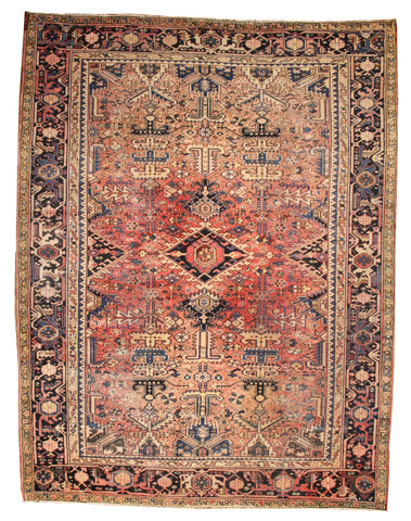 Antique Persian Heriz Rug