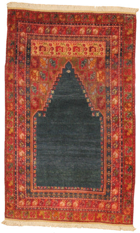 Antique Anatolian Prayer Rug