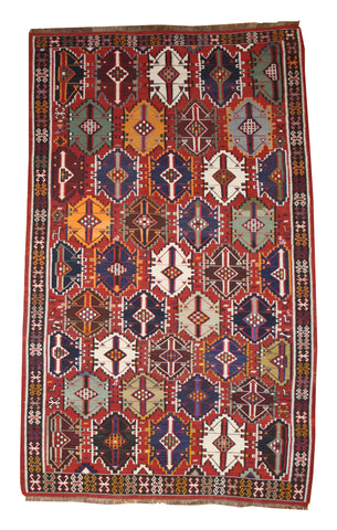 Large Persian Shirvan Kilim