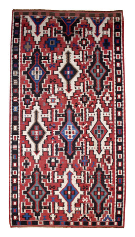 Large Kuba Kilim Collector