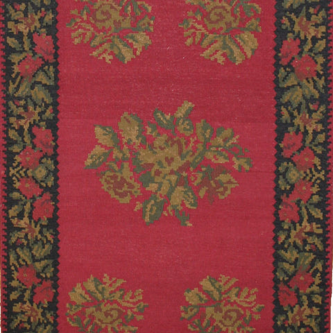Vintage Flat-Woven Dhurrie
