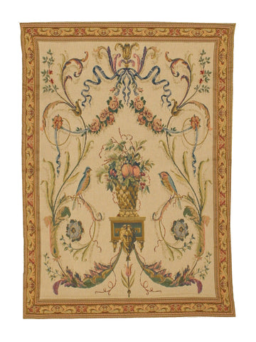 Floral Vintage Belgian Tapestry