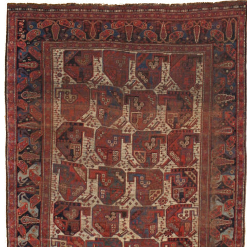 Antique Khamseh "Bird" Rug