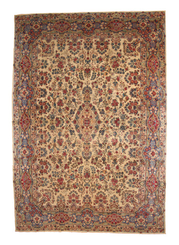 Exceptional Room-Size Antique Kerman