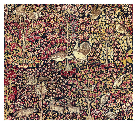 Antique Kermanshah Pictorial Lavar