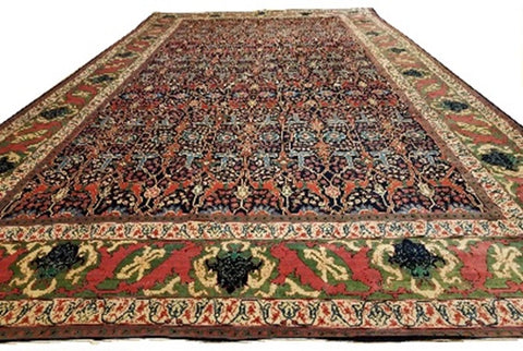 Magnificent Oversize Antique Kurdish Bidjar