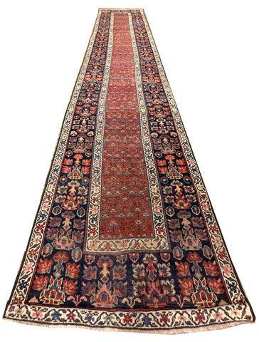 Antique Persian Kurdish Runner